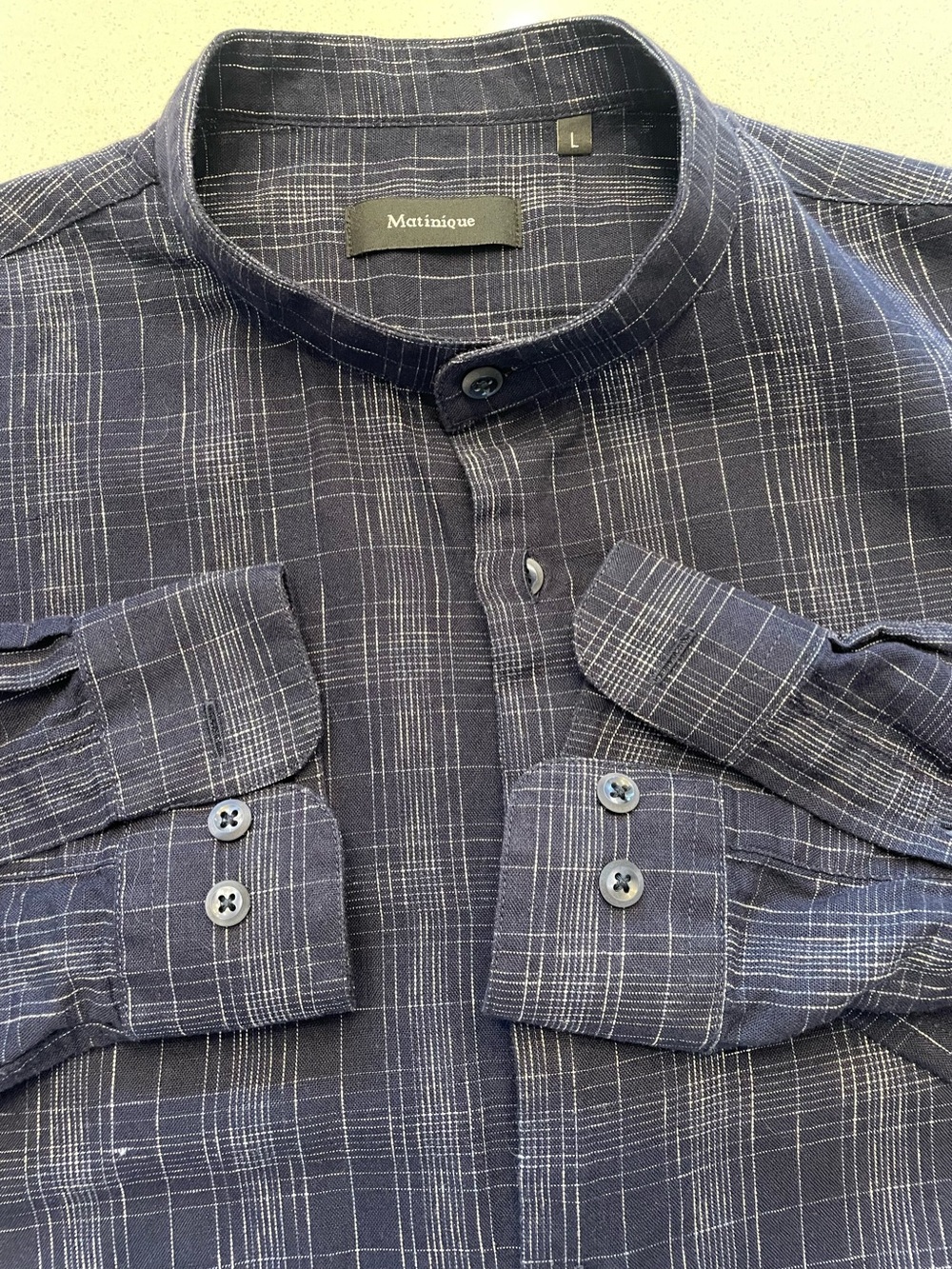 Matinique - All cotton dress shirt Size Large